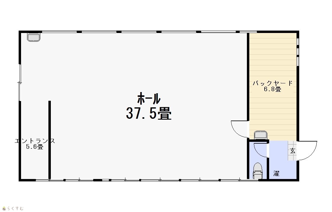 笹崎１丁目 貸店舗 ２９坪pひろびろ 新潟県長岡市笹崎の賃貸アパート情報 店舗 14 5万円 らくすむ